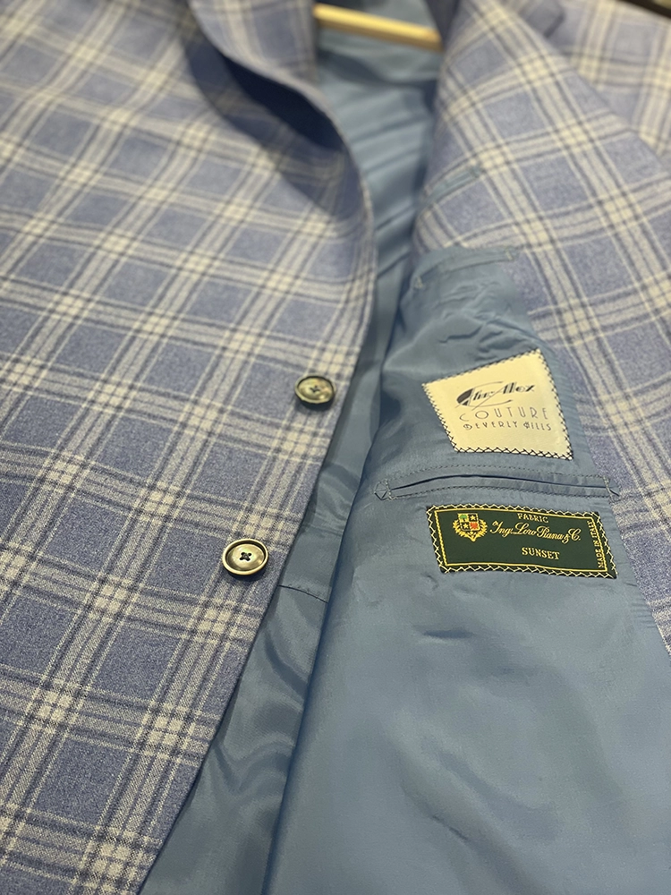 Loro Piana Cashmere and Silk bespoke jacket — Mr. Alex Beverly Hills