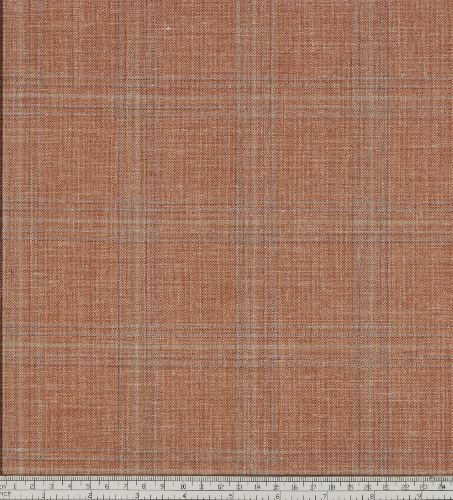 Rust plaid — Loro Piana Summertime